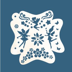 Fairy Face Paint Stencil – 3 Magical Fairy Designs