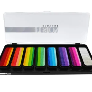 Fusion Thin Strokes | Rainbow Rush Face Paint Palette